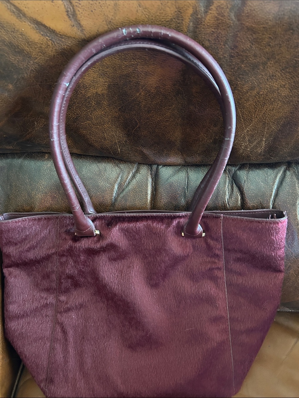 a new day Burgundy Women's Tote Bag